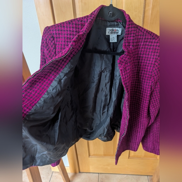 Style & Co. Women's Pink Jacket - Picture 4 of 6